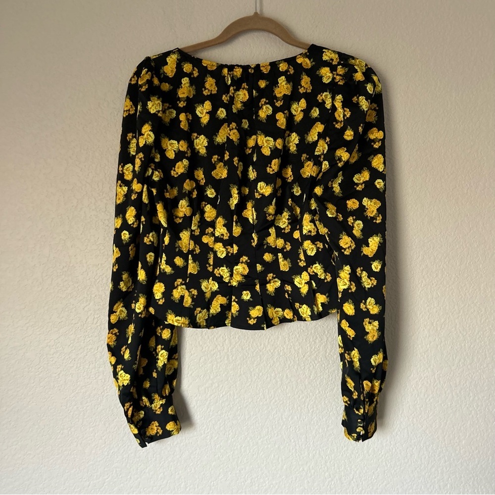 For Love & Lemons Elisa Blouse in Marigold - Picture 5 of 5